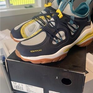 Reebok DMX Men's Sneakers - Navy and Yellow